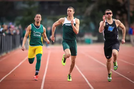 Redshirt senior Keenan Michael is currently No. 4 in the Big Ten and No. 5 in the NCAA East Region in the 400m hurdles.