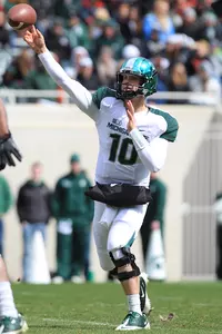 Andrew Maxwell threw the game-winning 46-yard touchdown pass to AJ Troup with 4:34 remaining in the fourth quarter.