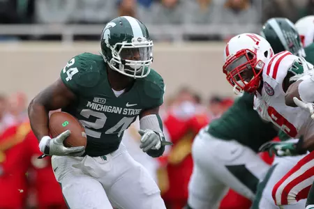 According to STATS, Le'Veon Bell gained 922 of his 1,793 rushing yards (51 percent) after contact, which ranked first among all NCAA FBS running backs.