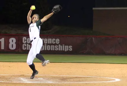 Junior Kelly Smith (18-16) pitched five innings for the Spartans, allowing five runs, all earned.