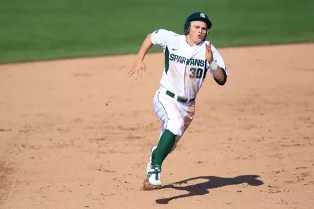 Freshman Cam Gibson went 1-for-3 with a double.