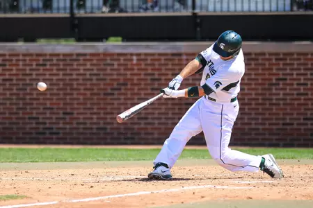 Jimmy Pickens hit a triple in the ninth to give the Spartans a 2-1 win over Penn State.