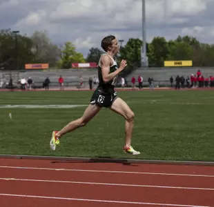 Caleb Rhynard qualified for his first NCAA Championships in the 5,000m.