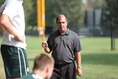 Head coach Damon Rensing and the Spartans open the 2013 season on Sunday at 2 p.m. vs. Western Michigan.