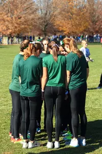 The Michigan State women place three in the top-four in the 5k race.