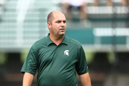 Head coach Damon Rensing and the Spartans look for first road wins of 2013.