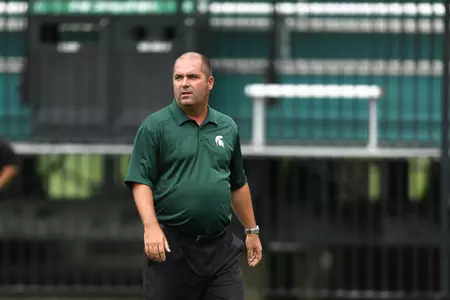 Head coach Damon Rensing