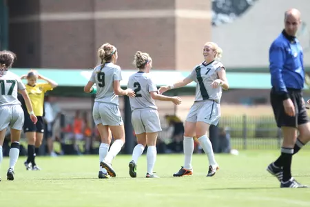 Allyson Krause and Mary Kathryn Fiebernitz own five combined goals on the season.