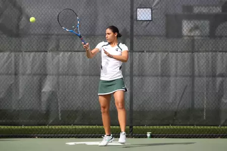 Freshman Athena Trouillot picked up 3 wins on the day.