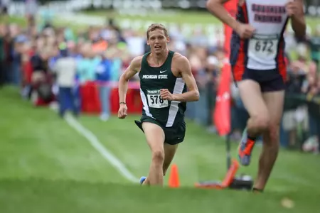 Caleb Rhynard led the Spartans to a sixth-place team finish.