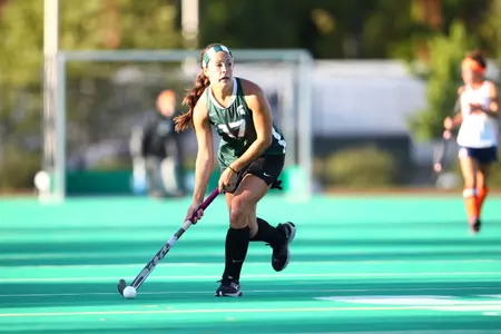 Allie Ahern scored the game-winning goal in Saturday's 3-2 vitory