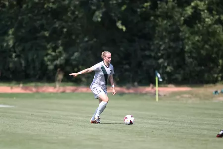 Mary Kathryn Fiebernitz scored her first goal of the season on Thursday.