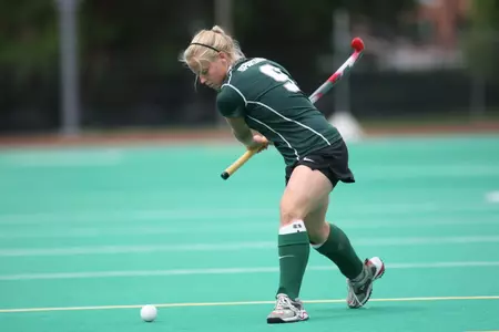 Adelle Lever recorded a goal and an assist in the 4-2 victory over Monmouth