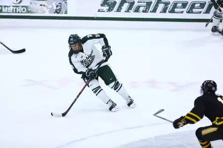 Tanner Sorenson scored his second goal of the season in Friday's loss.