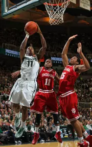 The Spartans host Michigan in a battle of Big Ten unbeatens on Saturday night.