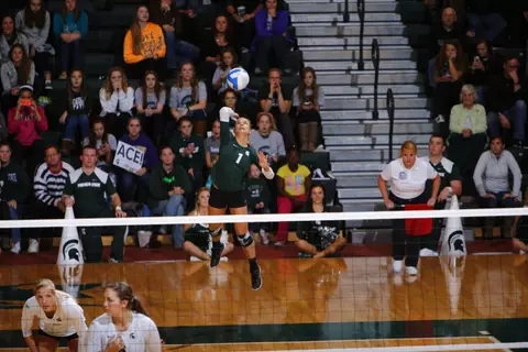 Kori Moster MSU vs. Nebraska - Oct. 10 2014