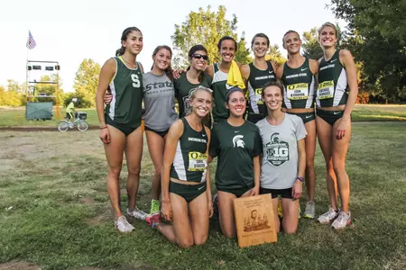 The MSU Women's team will be looking for their third win of 2014 on Friday at the Wisconsin Adidas Invitational. (Photo by Nate Barrett)