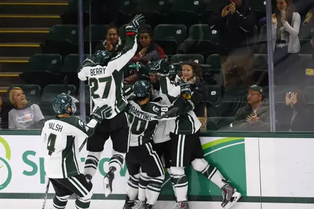 Berry, Ferrantino and MacEachern combined for seven points in Friday's win.