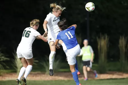 Michigan State junior defender Mary Katheryn Fiebernitz