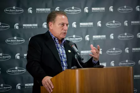 Coach Izzo addressed the media Tuesday afternoon at MSU men's basketball media day.