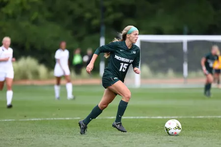 Freshman Jamie Cheslik led the Spartans with 20 points this season