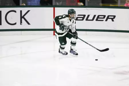 Travis Walsh scored his first-career goal on Saturday.