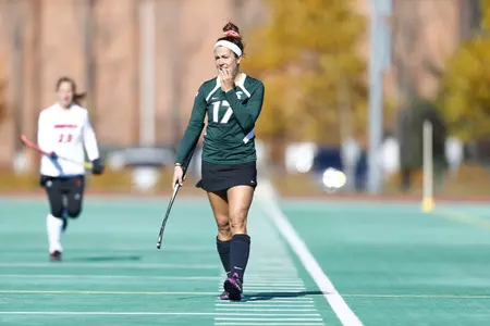 Ahern scored 30 goals and recorded 11 assists in her career at MSU.
