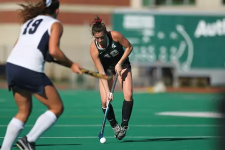 Helwig played in 63 games in her time at MSU, starting in 52.