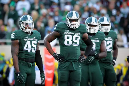 Two-time Walter Camp All-American Shilique Calhoun has recorded 37 tackles, with 11 tackles for loss including 6.5 sacks in 2014.