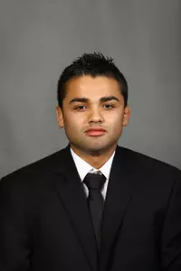 Hermilo Esquivel won his first career dual match with a 12-4 major decision over NIU's Danny Carlson at 133 pounds.