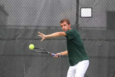 Forman improved to 6-0 in dual play with the win on court five Sunday.