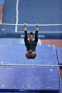 Mackenzie Smith posted a career-high score of 9.750 on the uneven bars.