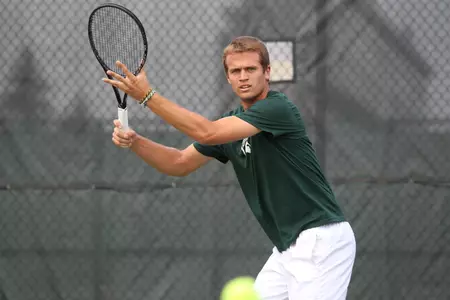 Pfister is ranked No. 125 in the nation in singles.