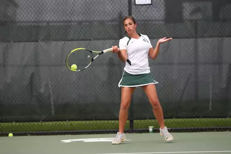 Brown made the jump from the club team and is in her second season on the varsity team.