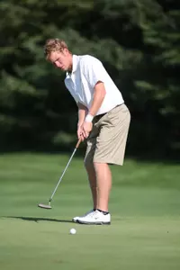 Junior Jon Finley had the best round of the day for MSU with an even par 72.