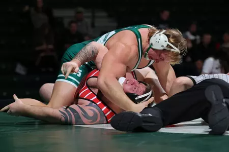 Senior heavyweight Mike McClure is headed back to the NCAA Championships.