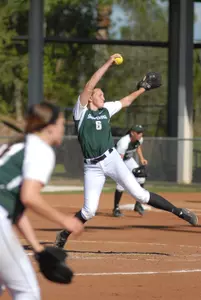 Kelly Smith pitched three strong innings.