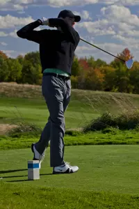 Freshman Charlie Netzel is one of two Spartans to compete in every tournament this season.