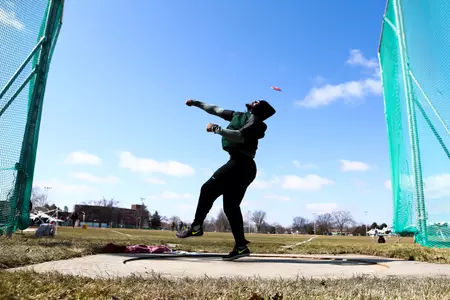 Redshirt junior Antonio James won both the shot put and discus on Saturday.