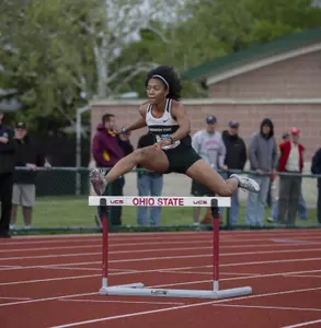Jaelynn Pryor qualified for the NCAA Regionals in her first 400-meter hurdle race of the season.