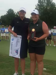 Allyssa Ferrell tied for 10th at the NCAA Championships, becoming just the third Spartan to place in the top 10.