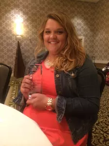 Liz Nagel was presented the 2014 Kim Moore Spirit Award Friday night at the Women's Collegiate Golf Awards Banquet.