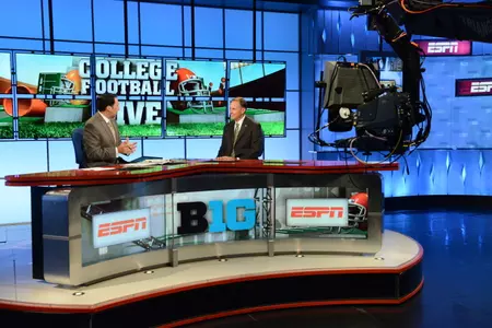 MSU head coach Mark Dantonio will visit the ESPN campus on Wednesday.