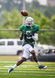 DeAnthony Arnett had eight catches for 167 yards and two TDs in the first preseason scrimmage.