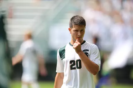 Junior midfielder Jason Stacy