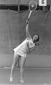 Sue Selke is the first women's tennis player to be inducted into the MSU Athletics Hall of Fame.