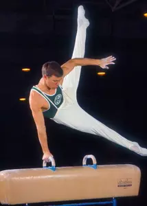 Dave Thor was a three-time Big Ten all-around champion (1966-68).