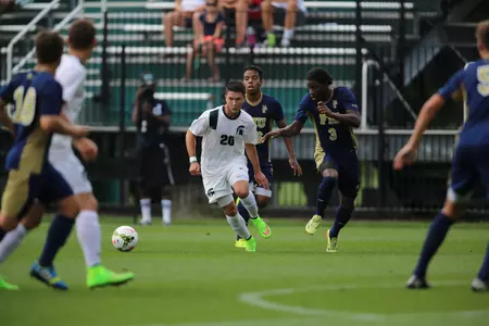 Junior midfielder Jason Stacy