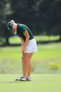 Sarah Burnham shot a 75 on Sunday and tied for 24th place at the Mason Rudolph Championship with a 7-over-par 223.