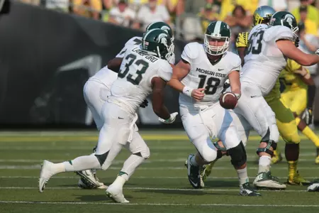 Connor Cook had two touchdowns against Oregon.